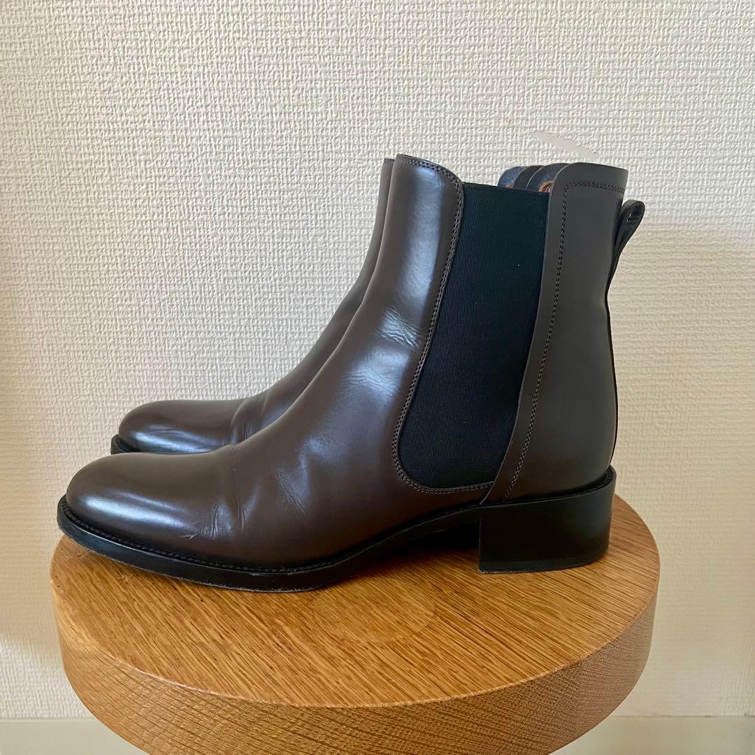 SARTORE サルトル 定番 サイドゴアブーツ　ブラウン