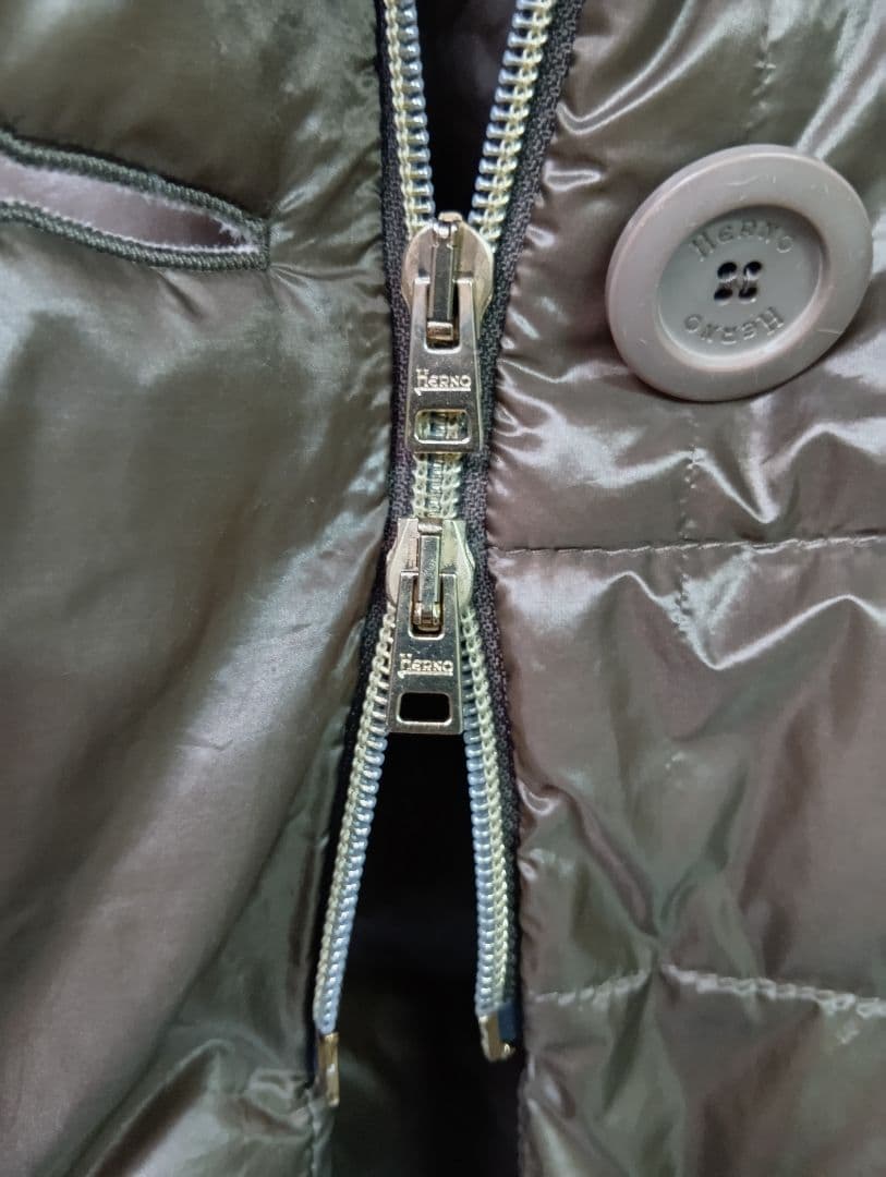 HERNO　ヘルノ　ブラウン ロングダウンジャケット　最高級ダウン
