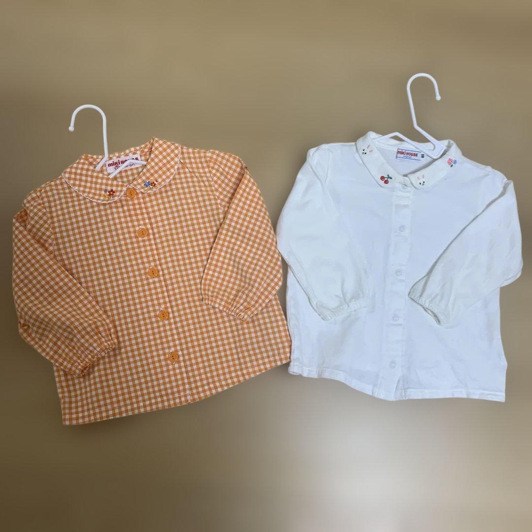 MIKI HOUSE ワンピースブラウスセット まとめ売り　サイズ80