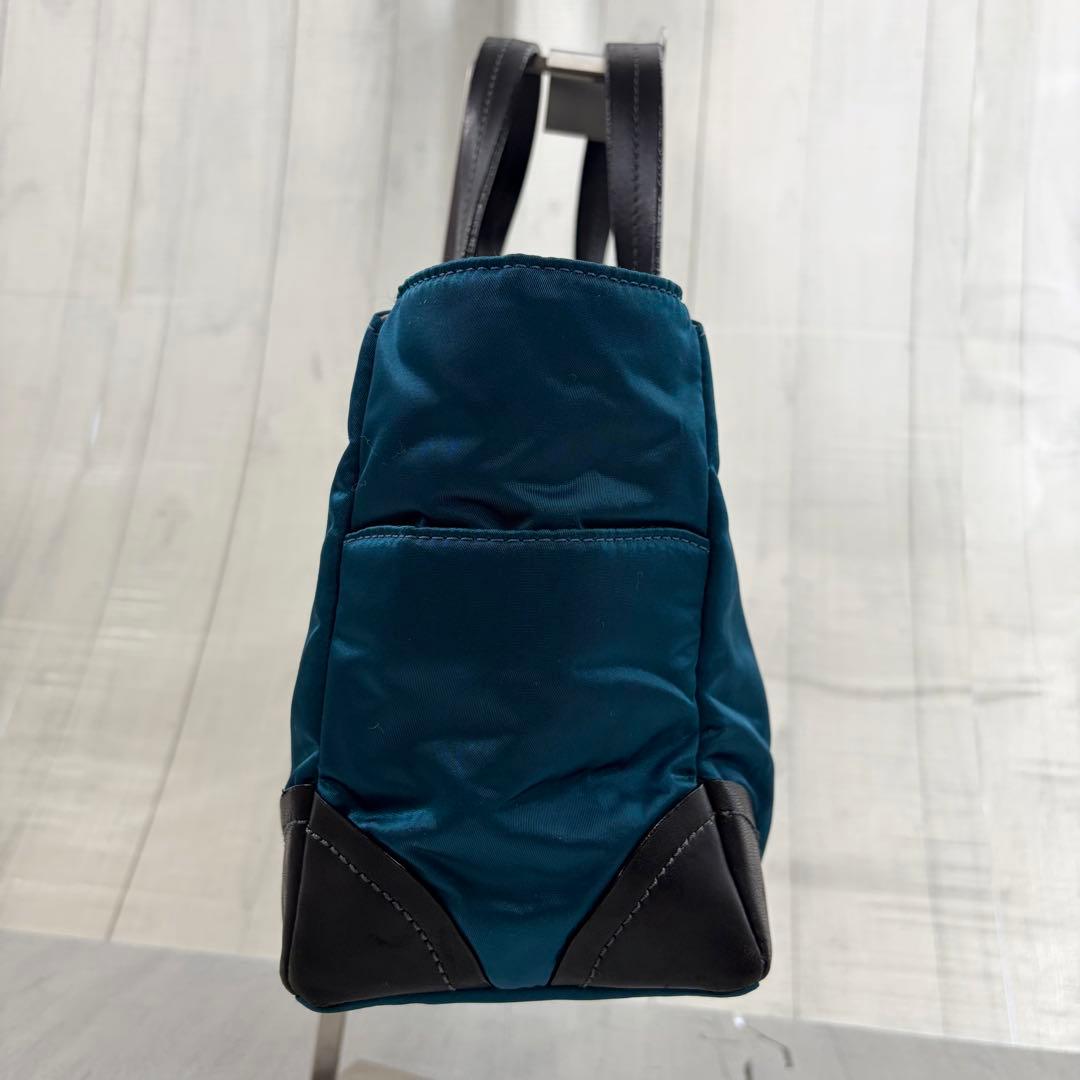 非売品 ジャンポール ゴルチエ ドラゴン カメオ ハンドバッグ ブルー ブラック