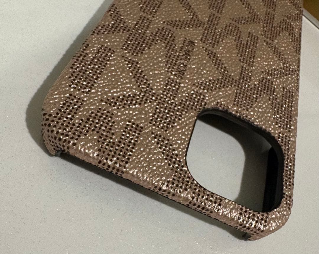 マイケルコース iPhone13 対応 ケース ローズ ロゴ