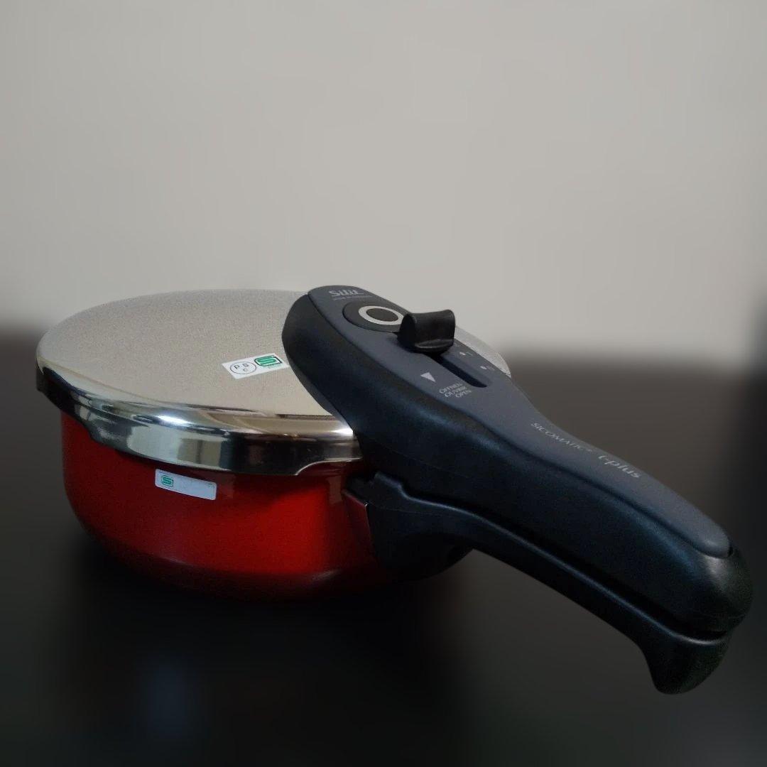 シリット シコマチック シラルガン Tプラス 圧力鍋 3L 蒸し器付き