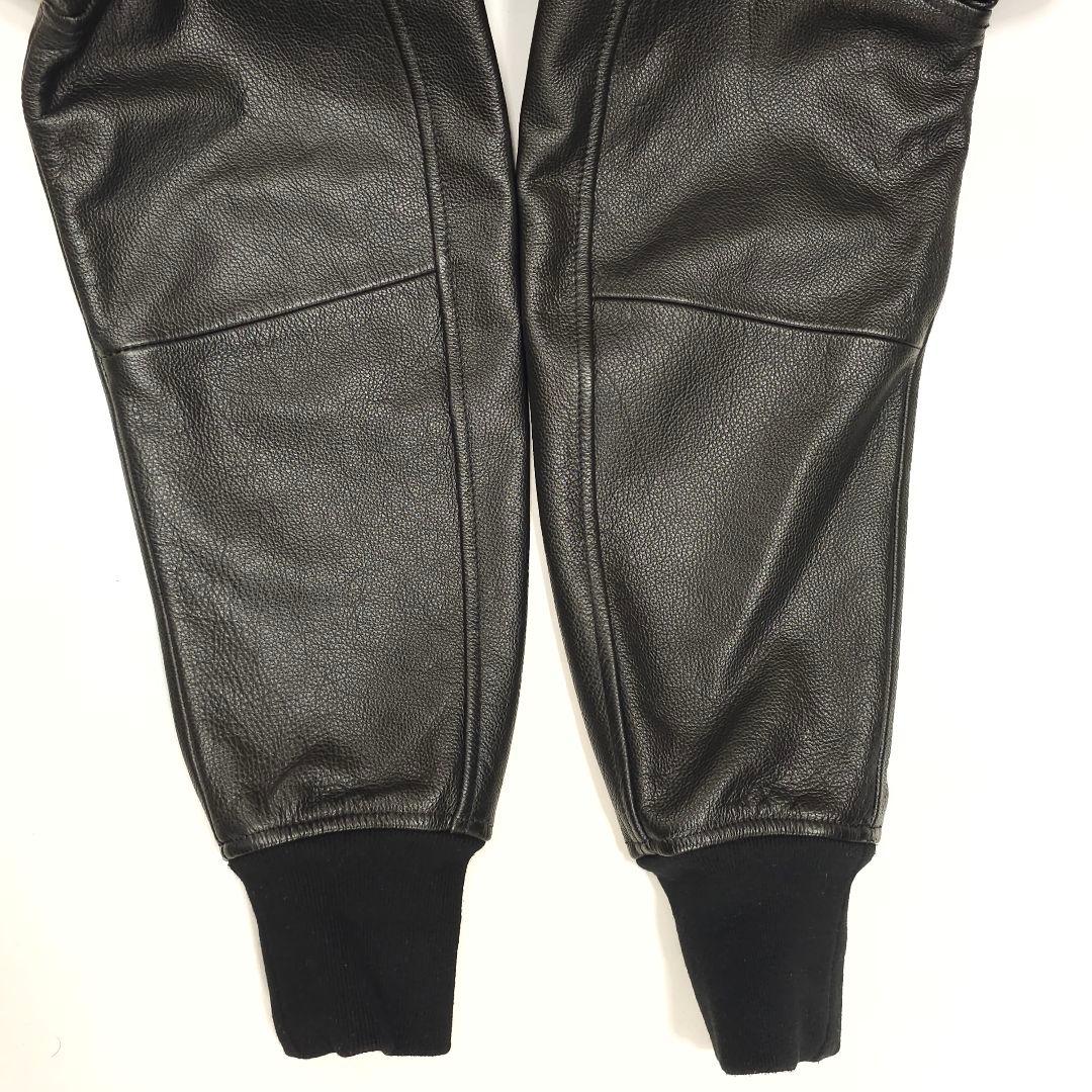 G-1 レザーフライトジャケット CVA-59 空母フォレスタル ブラックエース