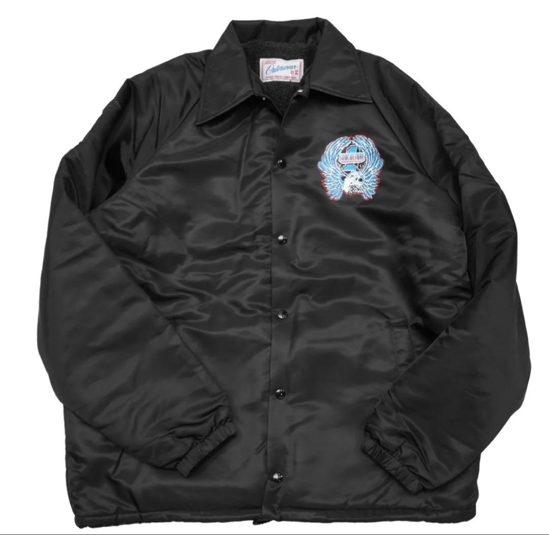 w*r様 subculture SC COACHES JACKET / BLAC