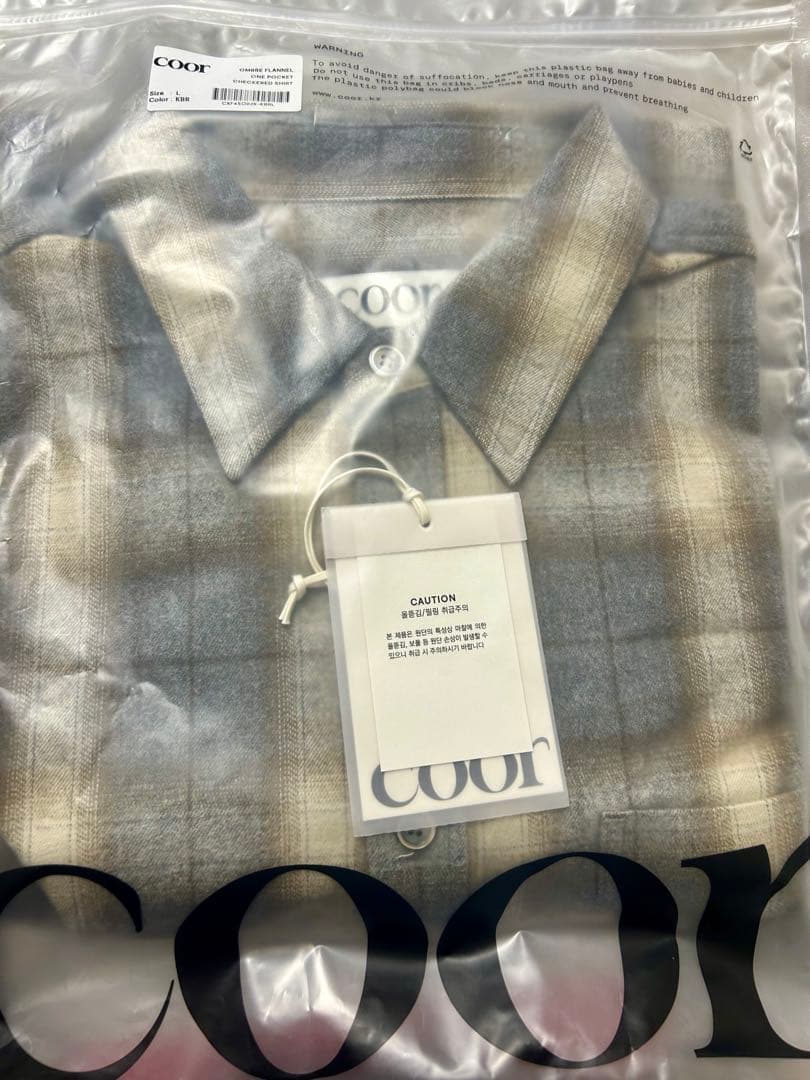 松*本様 【COOR】Ombre Flannel OnePocket Check