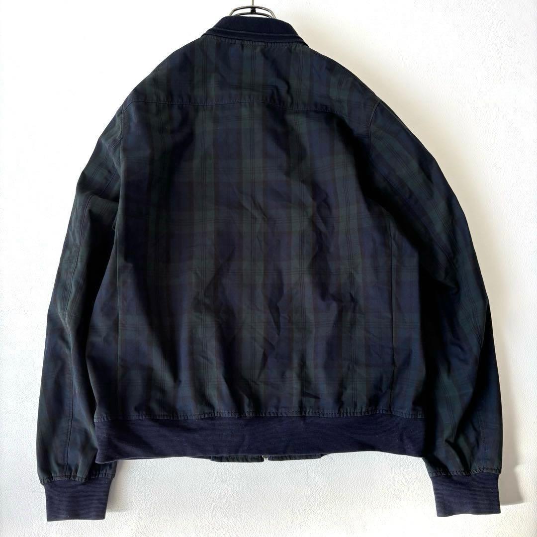 【美品】フレッドペリー スイングトップ ジャケット ブルゾン チェック M