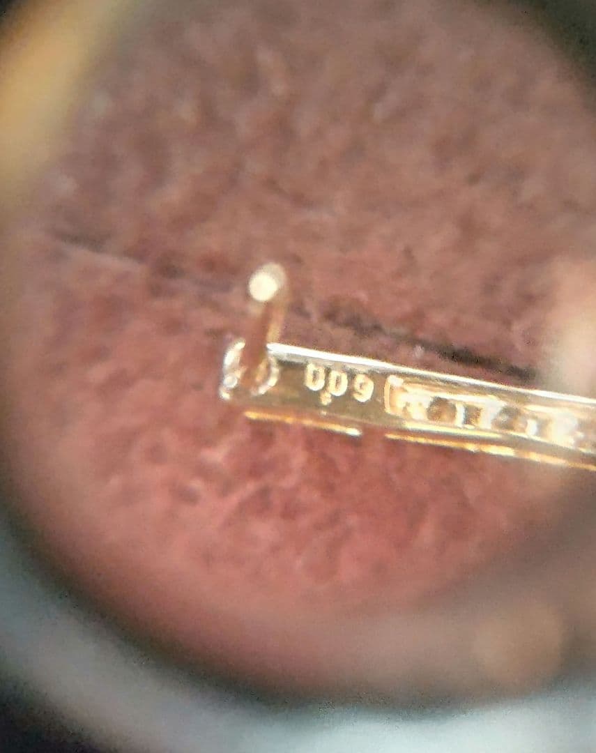 K18ダイヤモンドピアス 片耳用