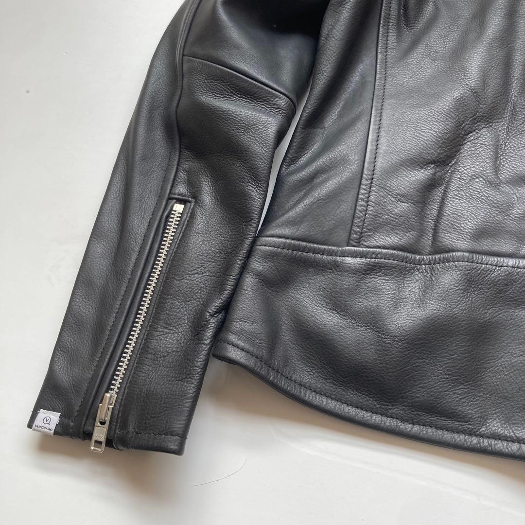 ジャケット・アウター VANQUISH doble leather riders jkt ew