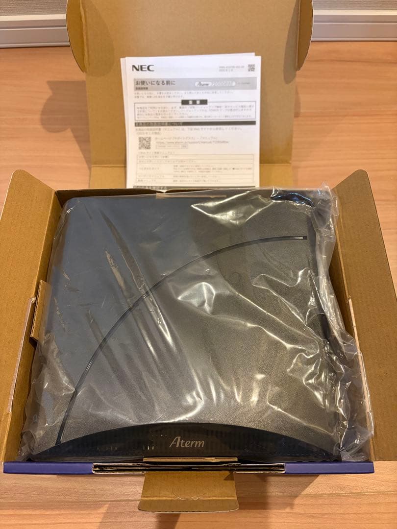 NEC Aterm 7200D8BE Wifi7 ルーター