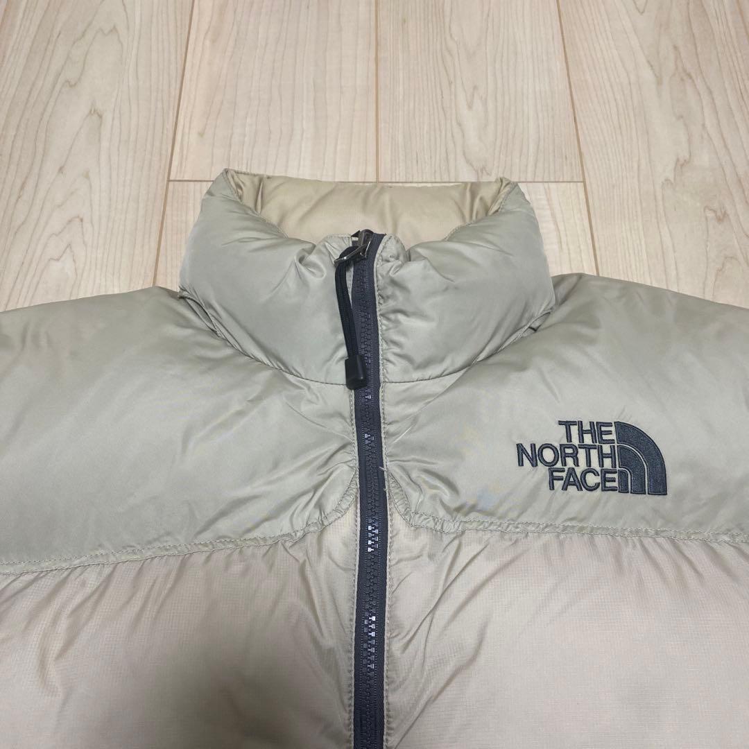 【希少カラー、Lサイズ】ノースフェイス ヌプシダウン センターロゴND00360