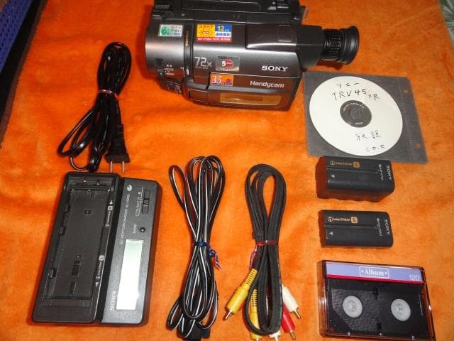 録画・再生・外部出力ＯＫ◆SONY TRV４５ XR　動作品