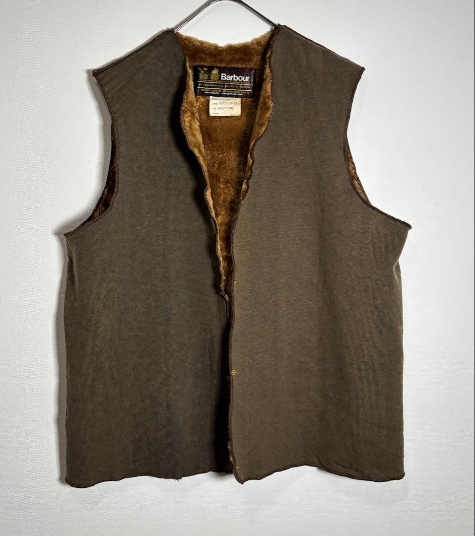 Barbour バブアー　イングランド製　A295 ボアライナーベスト