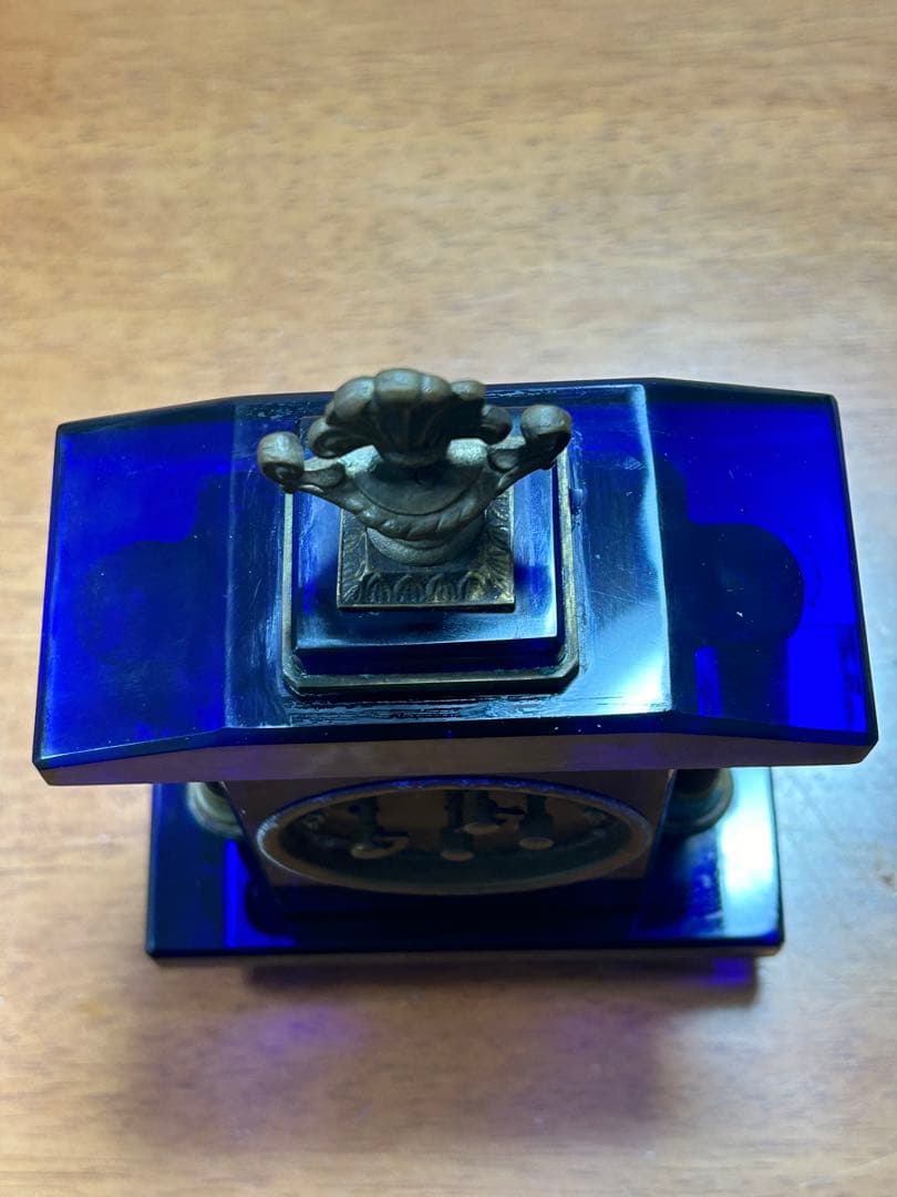 精工舎 硝子宮型アンティーク置時計