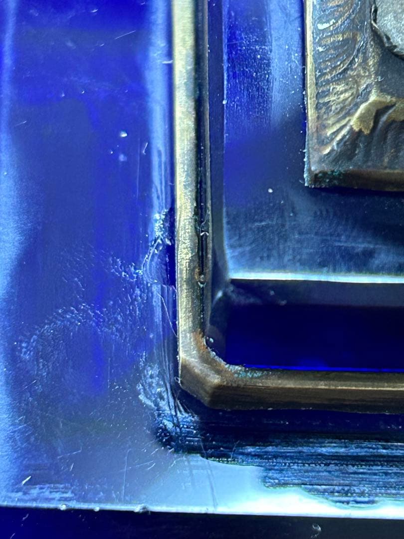 精工舎 硝子宮型アンティーク置時計