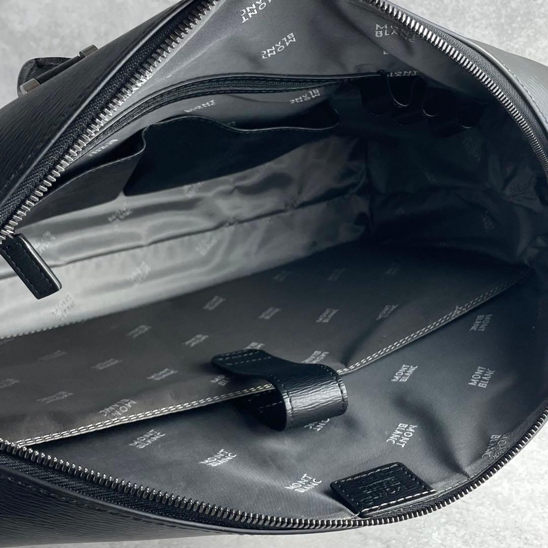 未使用✨ モンブラン Mont Blanc ビジネスバッグ レザー ブラック