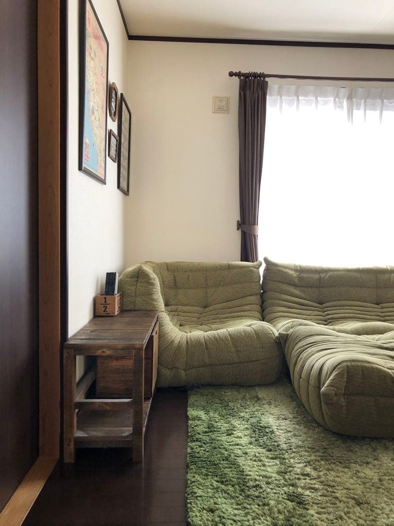 【廃盤生地 RD253】リーン ロゼ トーゴ コーナー 1P 1人掛け