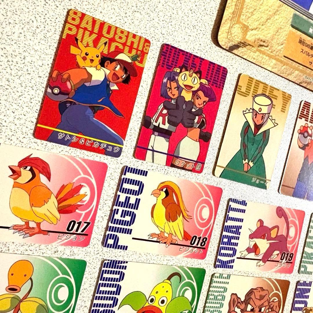 レア！　ポケモン ジャボカードダス　ミニカード 61枚 台紙６枚 Pokémon