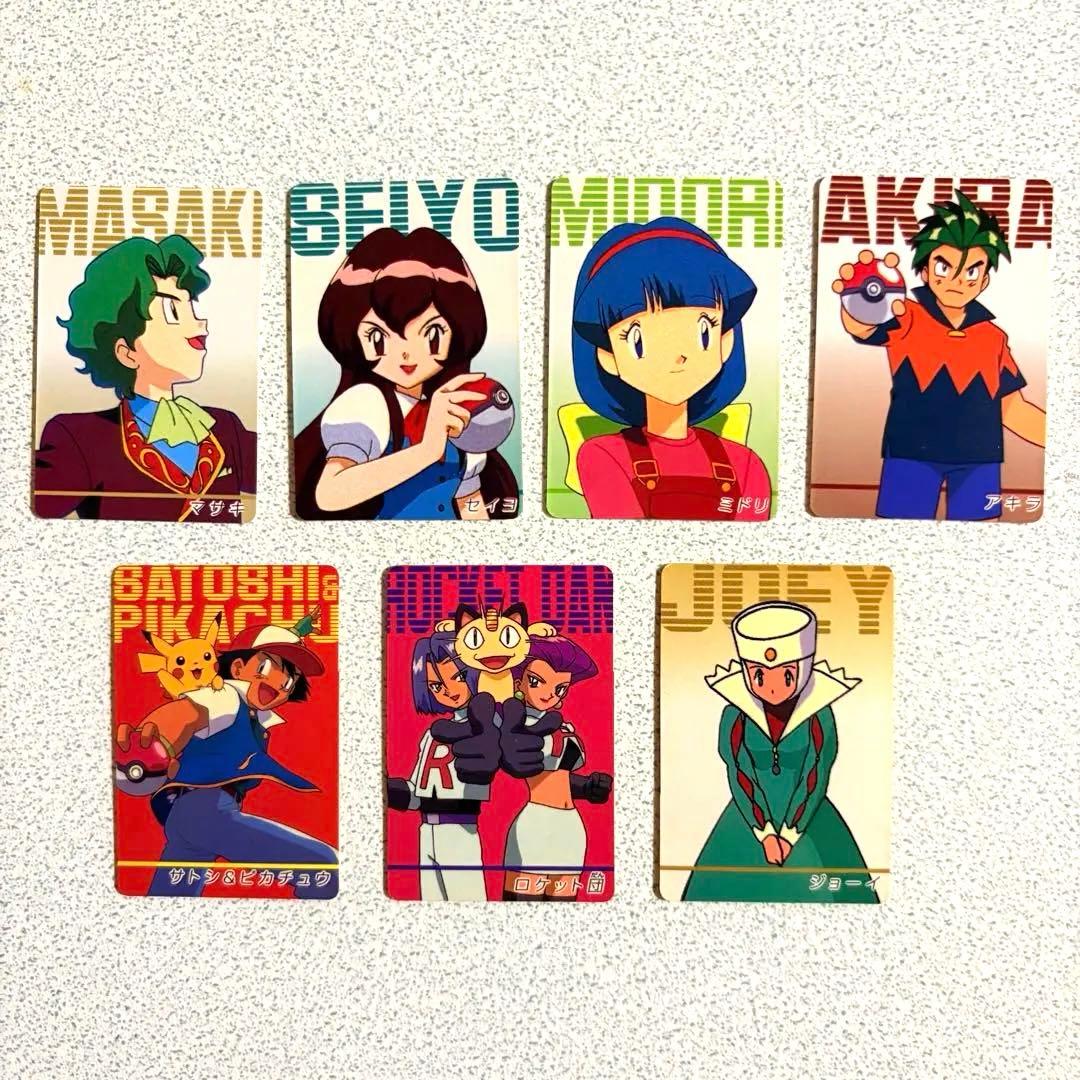 レア！　ポケモン ジャボカードダス　ミニカード 61枚 台紙６枚 Pokémon