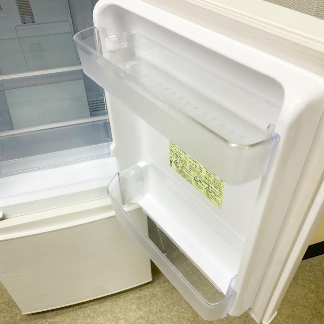 設置◎SHARP 2ドア 冷蔵庫 一人暮らし 2020年製 白 配送可