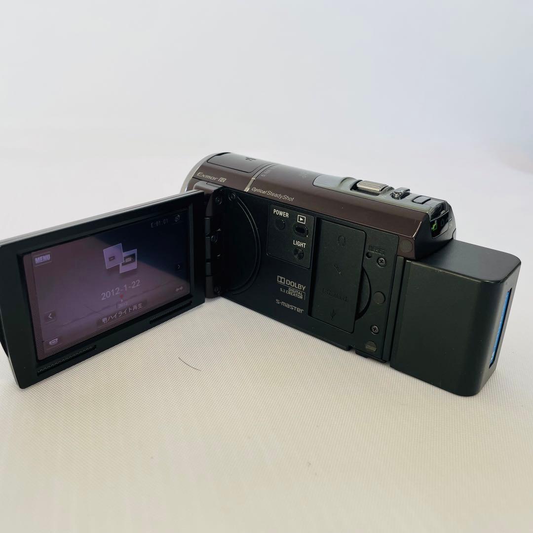 【動作確認ＯＫ】SONY　Handycam　HDR-CX590V