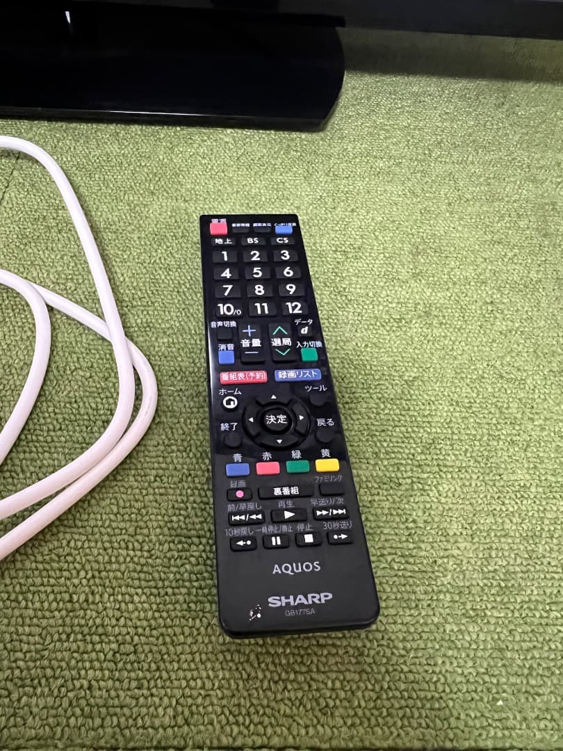 シャープ Chromecast付 テレビ 32V型 Wチューナー