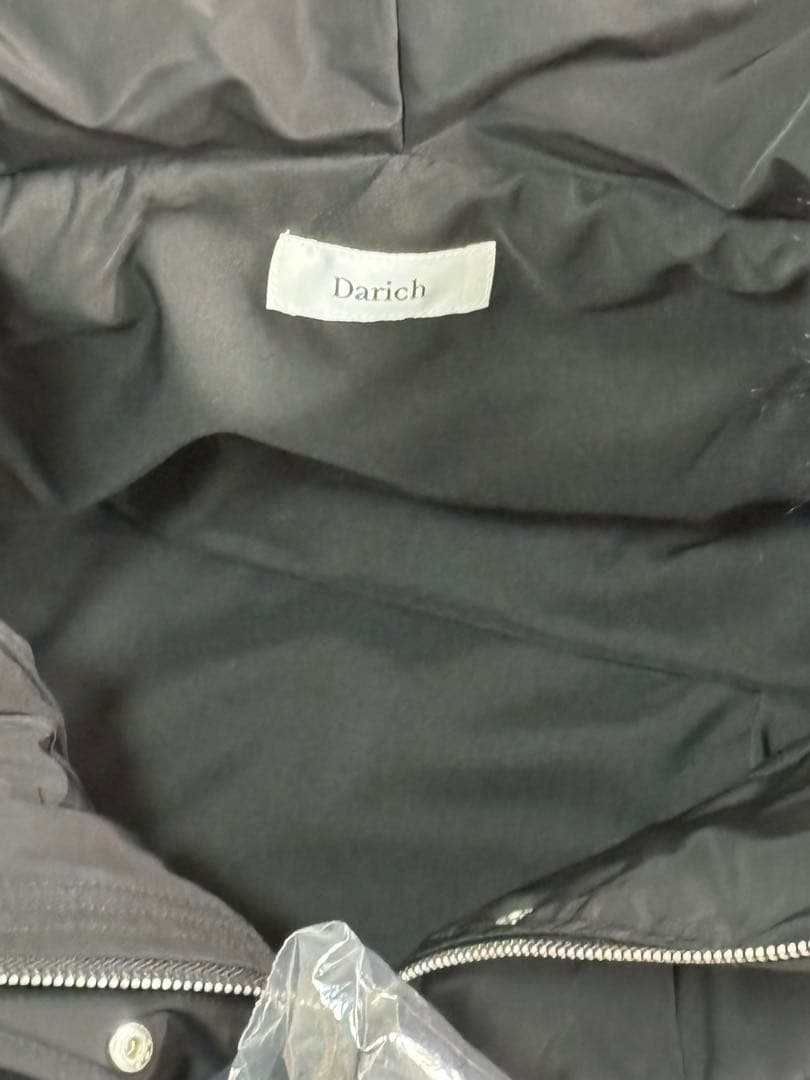 【新品タグ付】Darich ダーリッチ　レディミディダウンコート　M ブラック