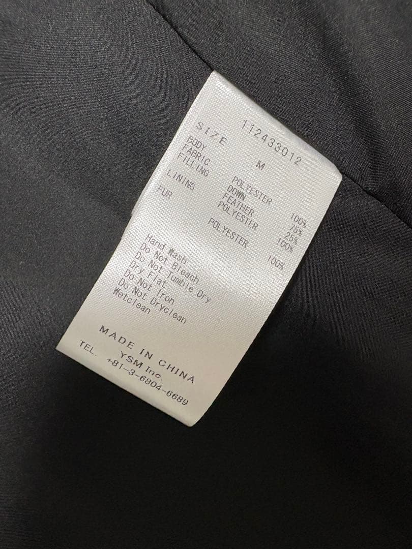 【新品タグ付】Darich ダーリッチ　レディミディダウンコート　M ブラック