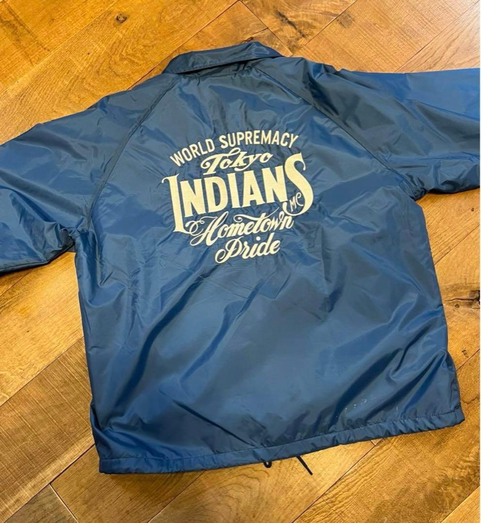 初期　東京インディアンズコーチジャケット　M　natsartworks ナッツ