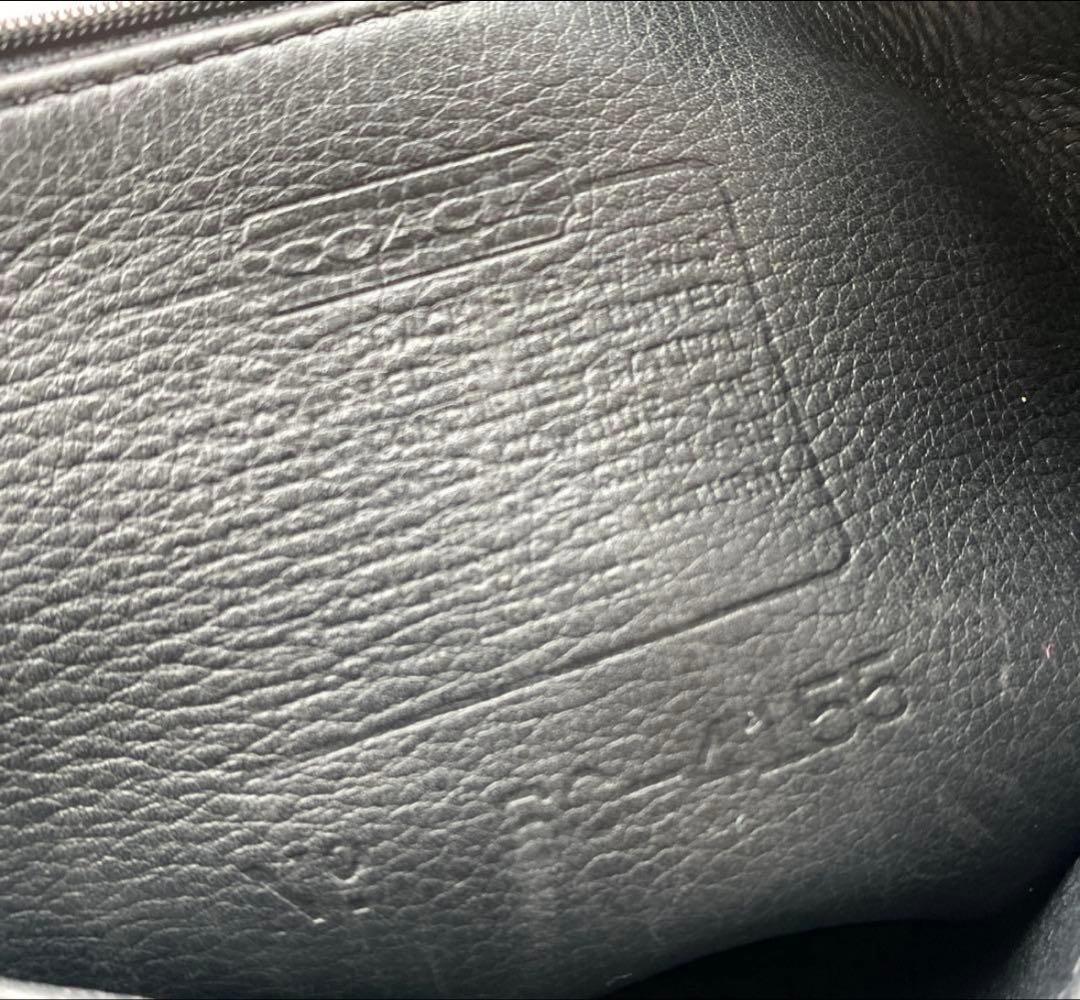 【USA製】OLD COACH 4155 レザートートバッグ 黒