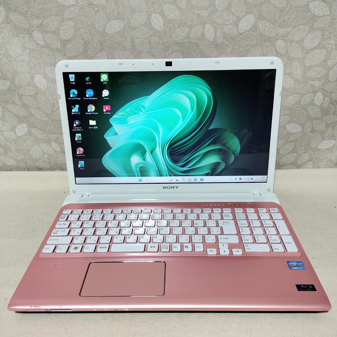 445 Windows11 Core i7 SSD 2TB ノートパソコン