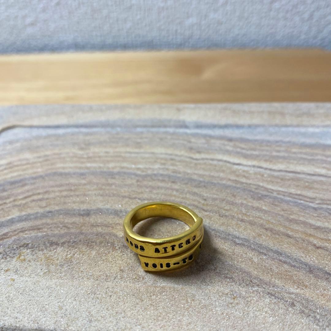 みどり✿さま　 SERGE THORAVAL リング【幸せの手錠】