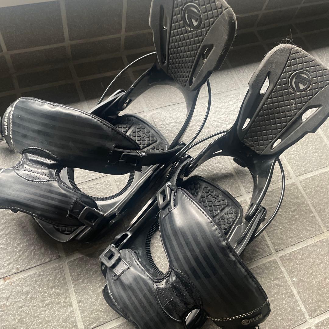 FLOW スノーボードバインディング ブラック
