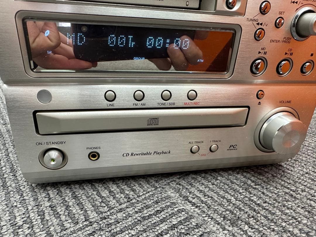 DENON D-MA33 CD/MDシステムコンポミニコンポ　動作確認済み