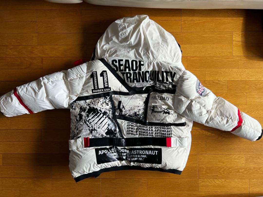 「アヴィレックス」AVIREX　アポロダウンジャケット　HANGER2