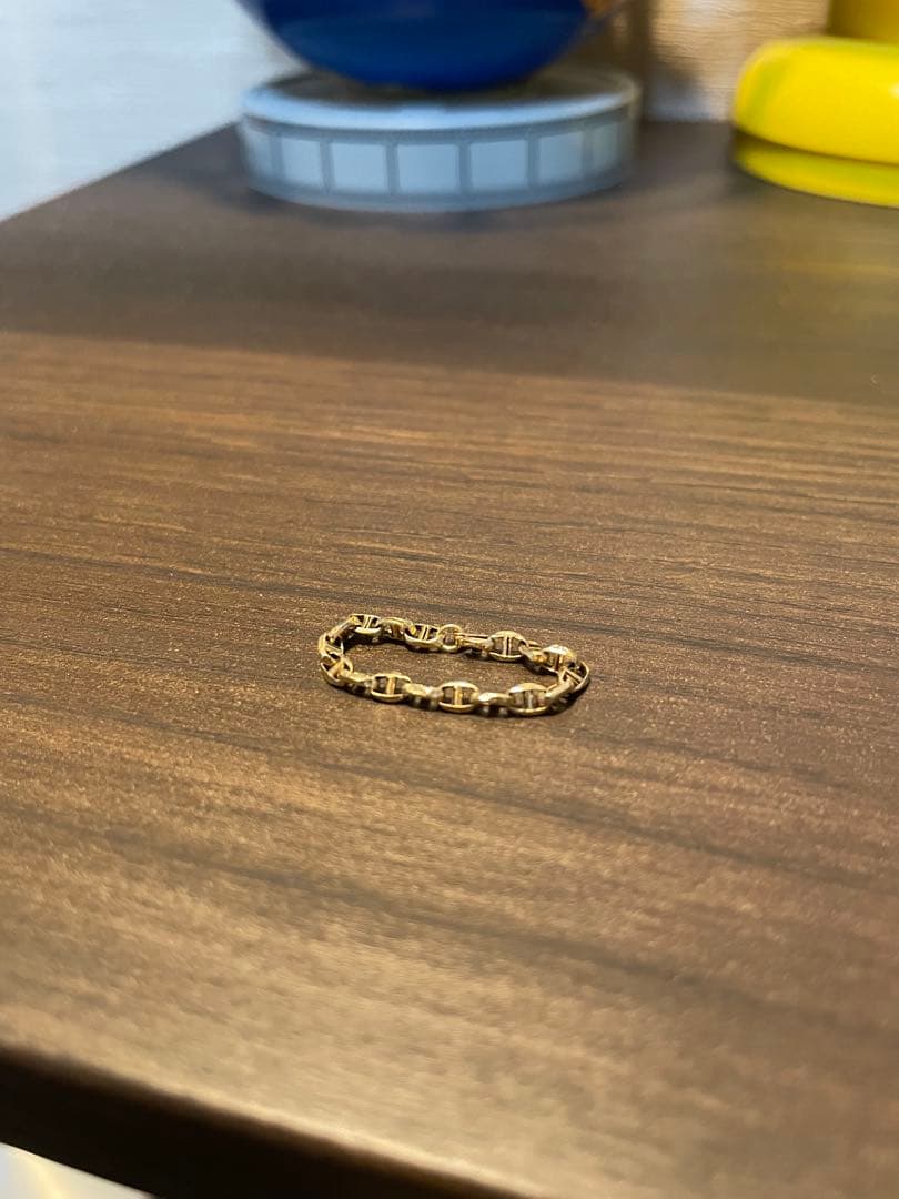 18金 リング K18 リング　９号
