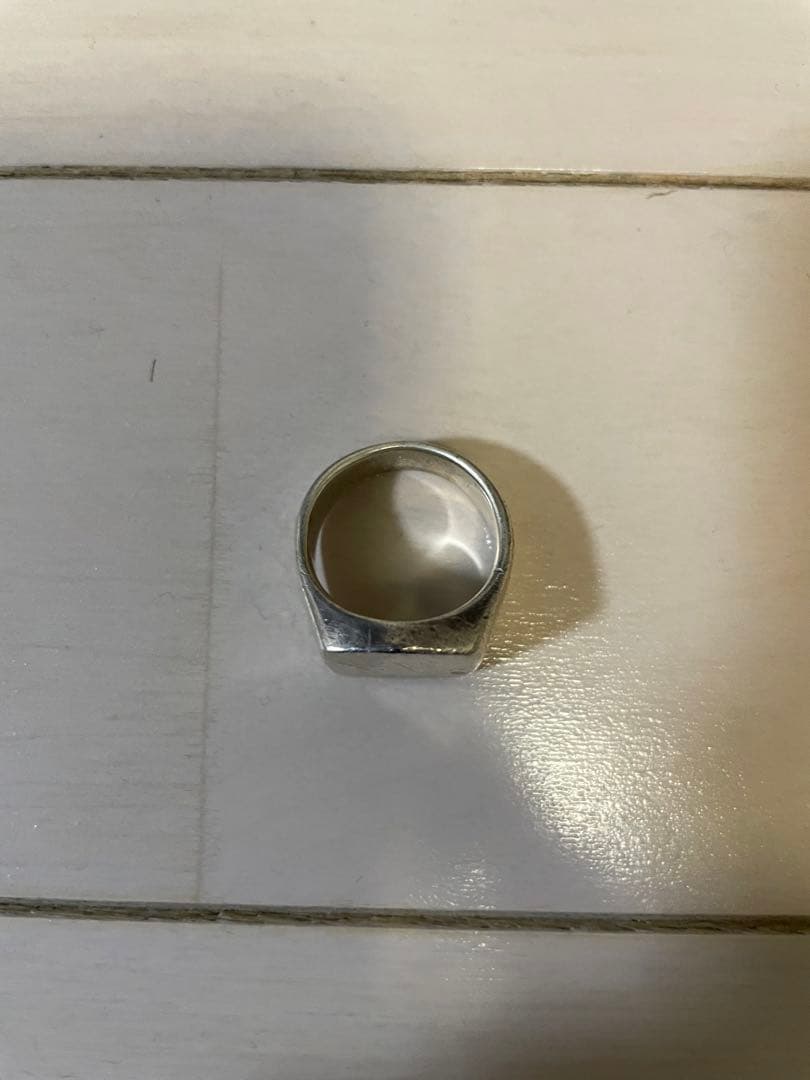 TOM WOOD トムウッド　シグネチャーリング　スクエア　メンズ