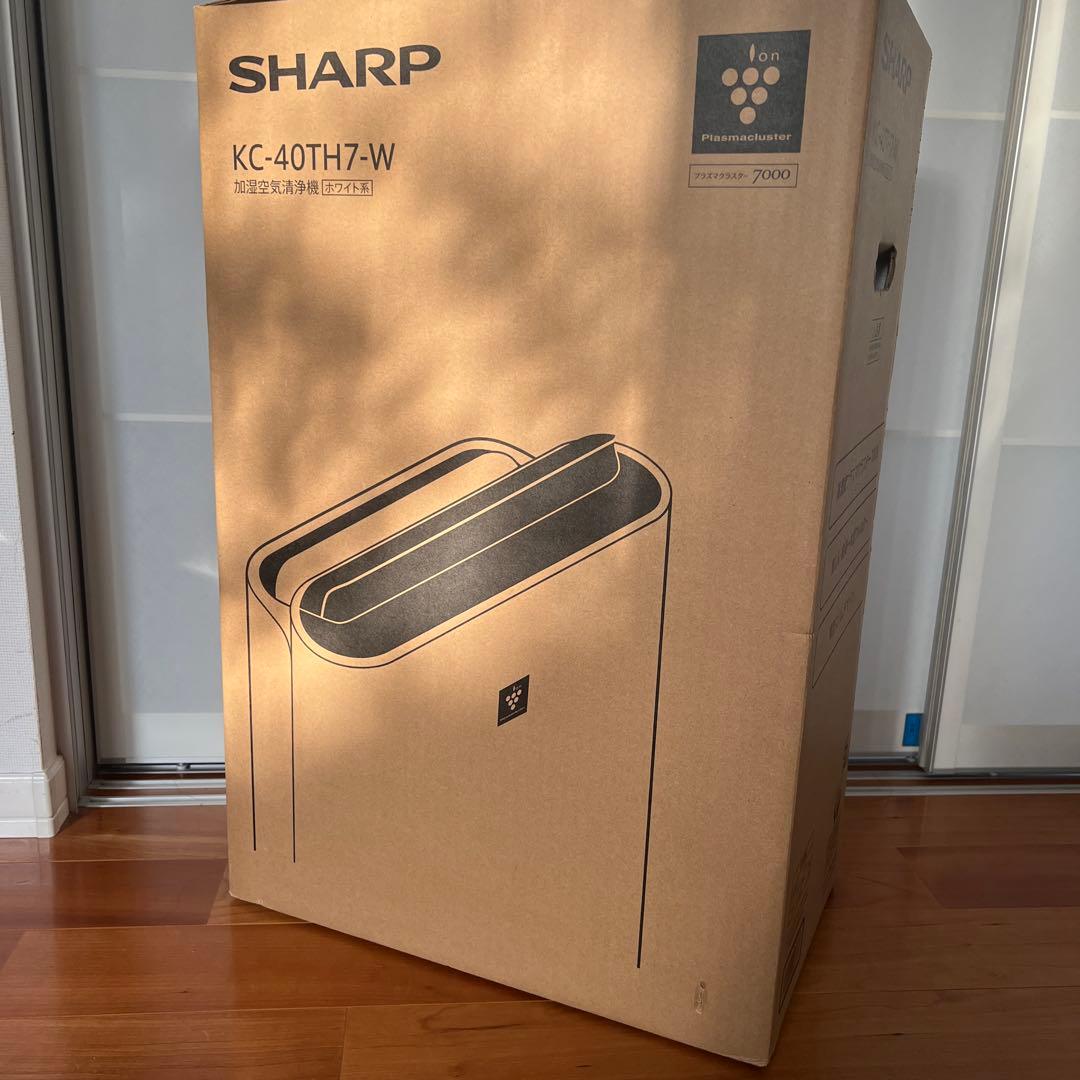 【新品】SHARP KC-40TH7-W 空気清浄機