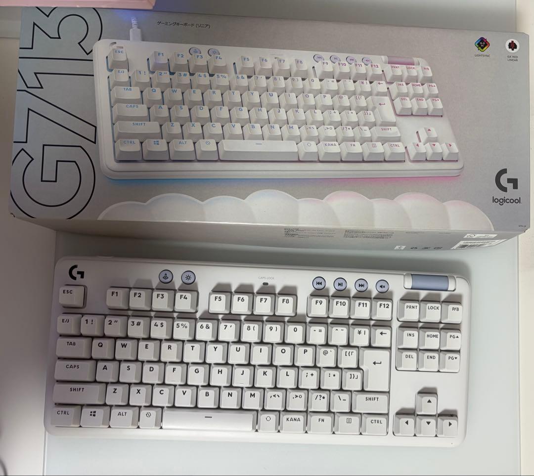 logicool G713 メカニカルキーボード ホワイト