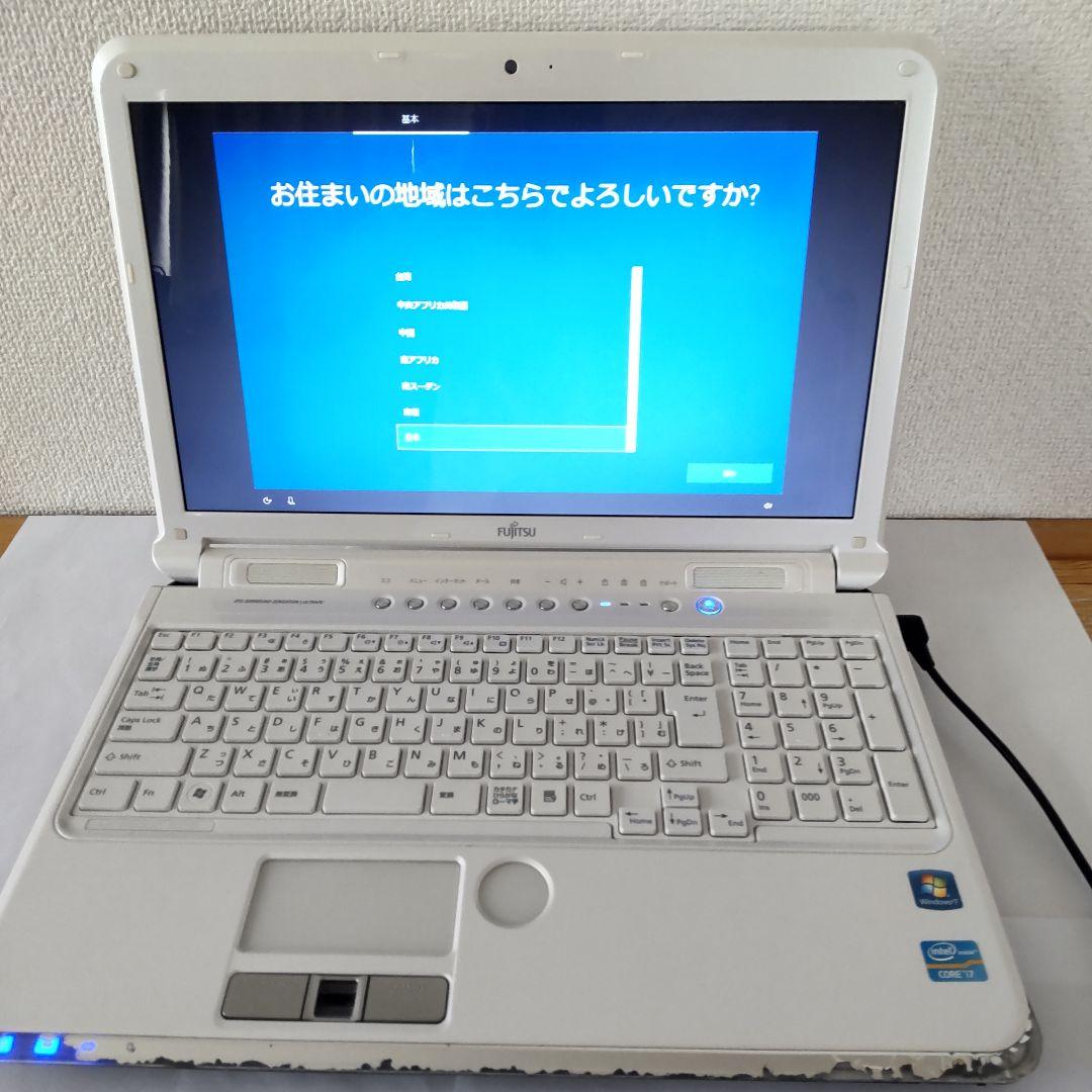 富士通 LIFEBOOK AH77/D ヤマダ電機オリジナルモデル（初期化済）
