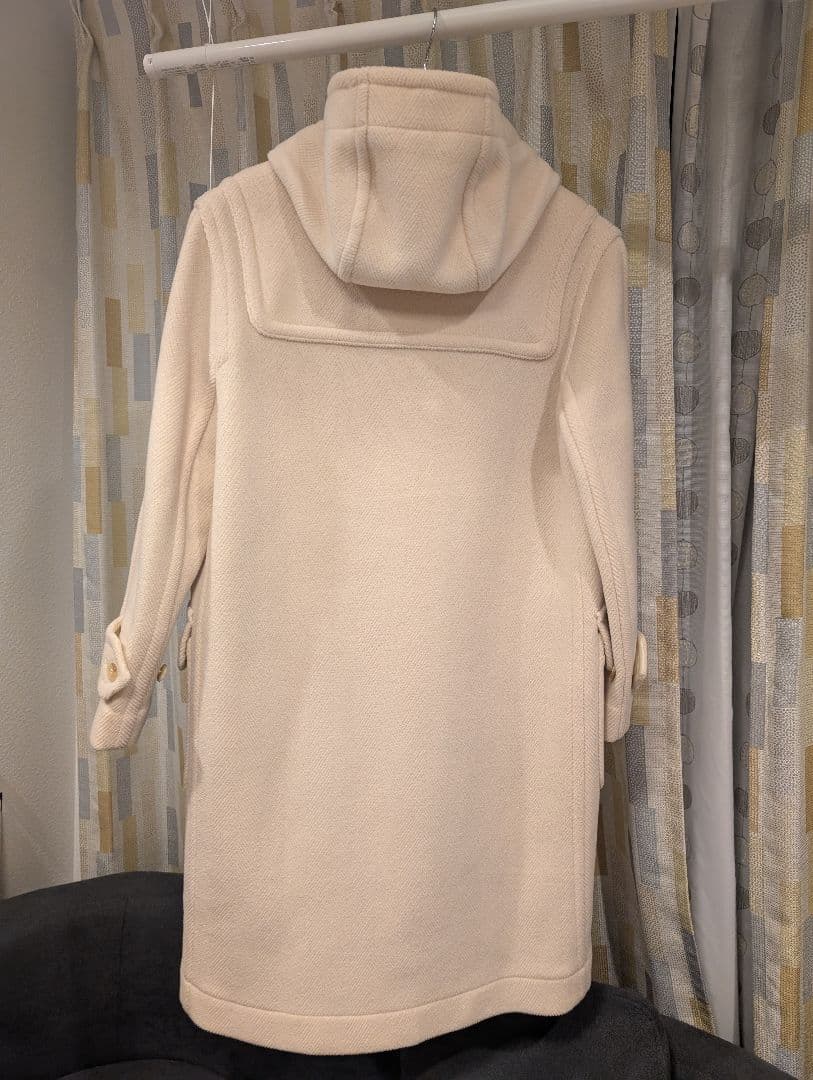 美品　オールドイングランド製　ダッフルコート　クリーム　32