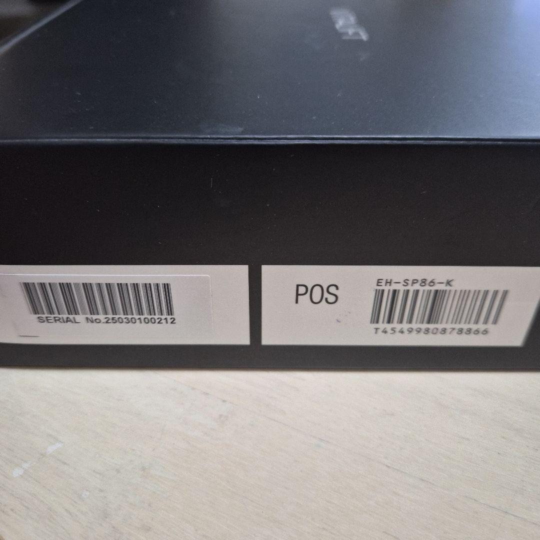 【新型】Panasonic 美顔器 温熱 EMS機能 EH-SP86-K