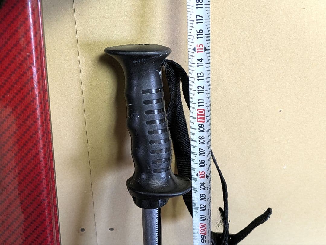 Fischer S110 160サイズ スキー杖 ストック ポール セット