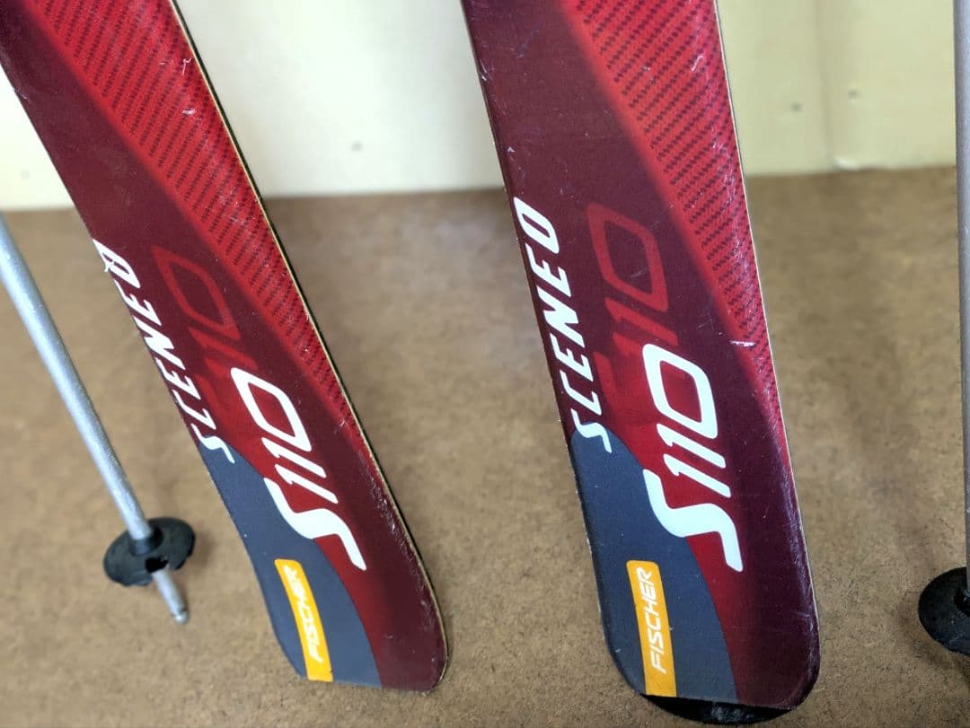 Fischer S110 160サイズ スキー杖 ストック ポール セット