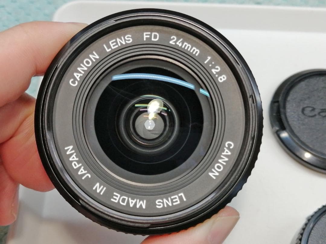 レンズ(単焦点) Canon NEW FD 24mm f/2.8 #7804