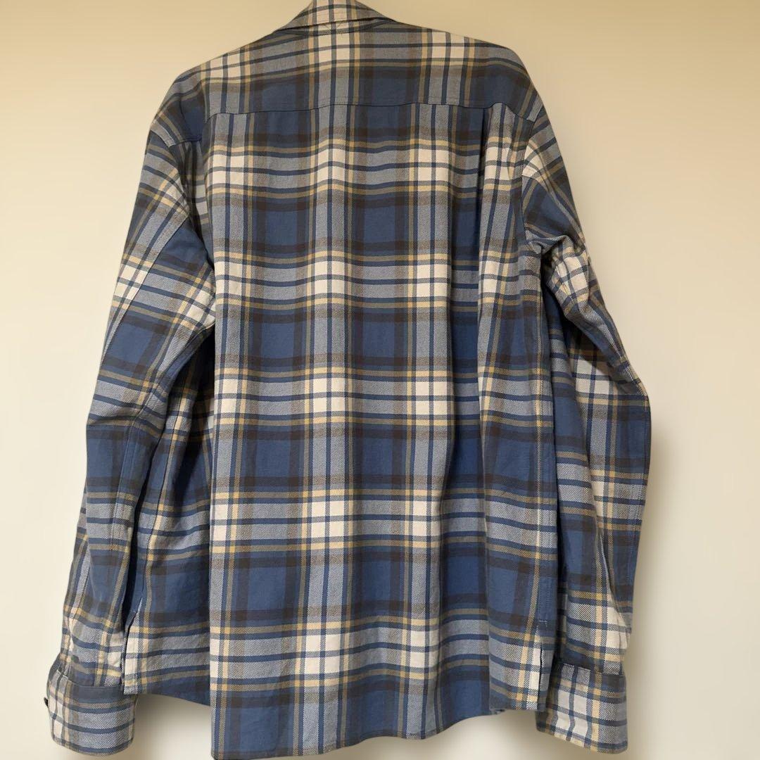 Deuxieme Classe チェックネルシャツ　サックスブルー