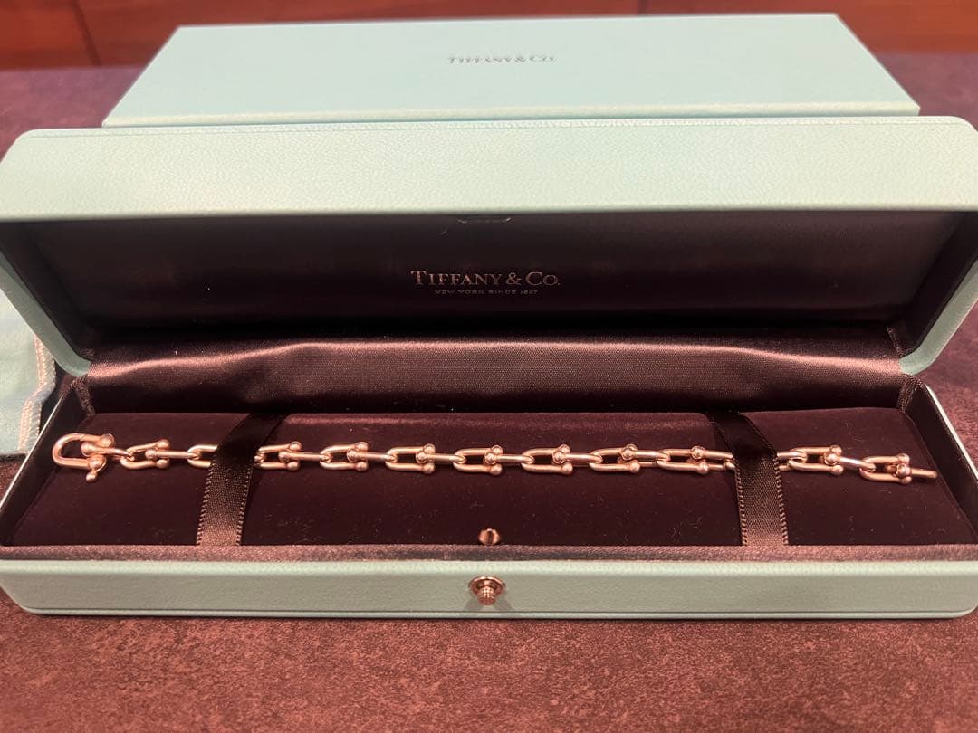 Tiffany & Co. ティファニーハードウェアスモールリンクブレスレット