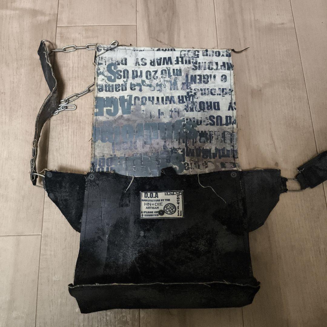 HN+DIE D.O.A ニュースペーパーバッグ h.naoto