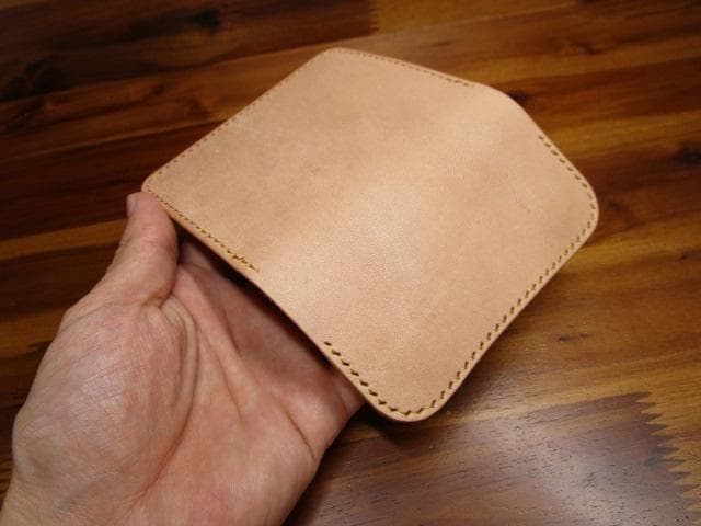 ケース 栃木レザー ナチュラル 生成り コンパクト 小銭入れ ミニ財布 革