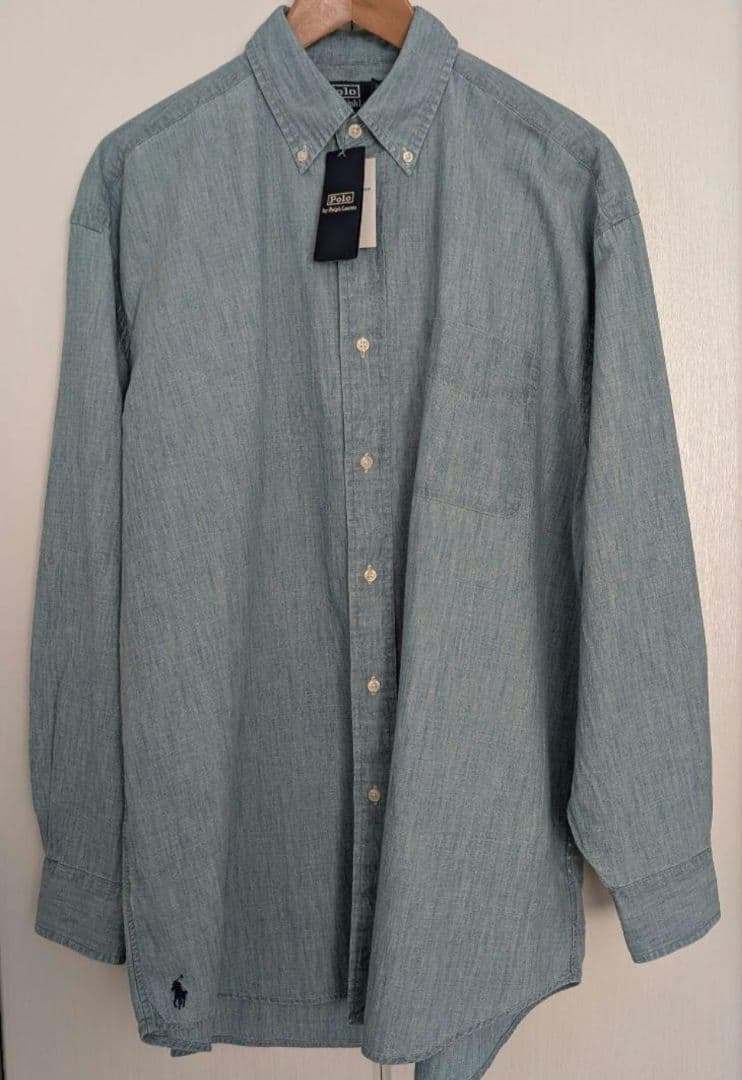 RALPH LAUREN　ビッグフィットシャツ　デニムシャツ