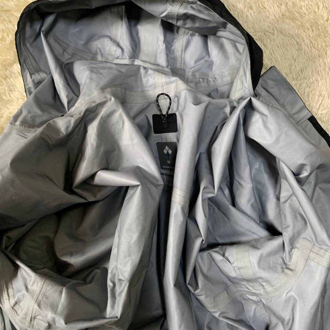 未使用級 mont-bell サンダーパス ジャケット M 黒 y2k 短丈